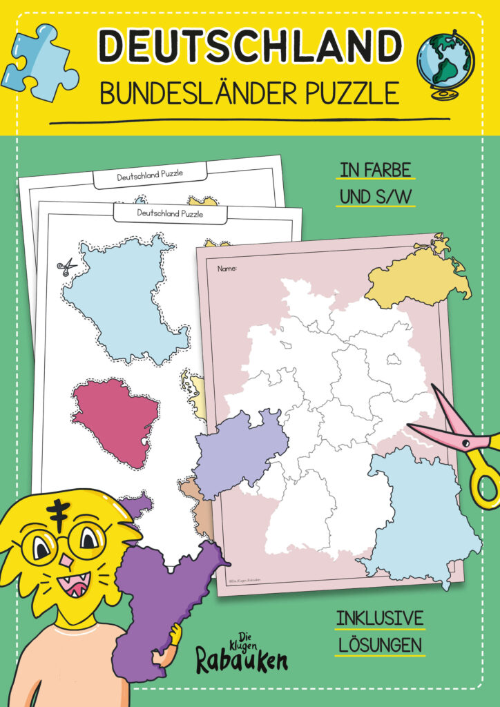Deutschland Bundesländer Puzzle