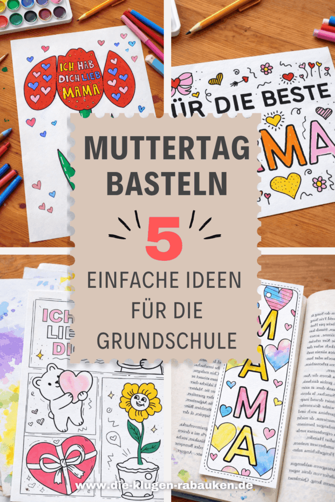 Muttertag basteln mit Kindern