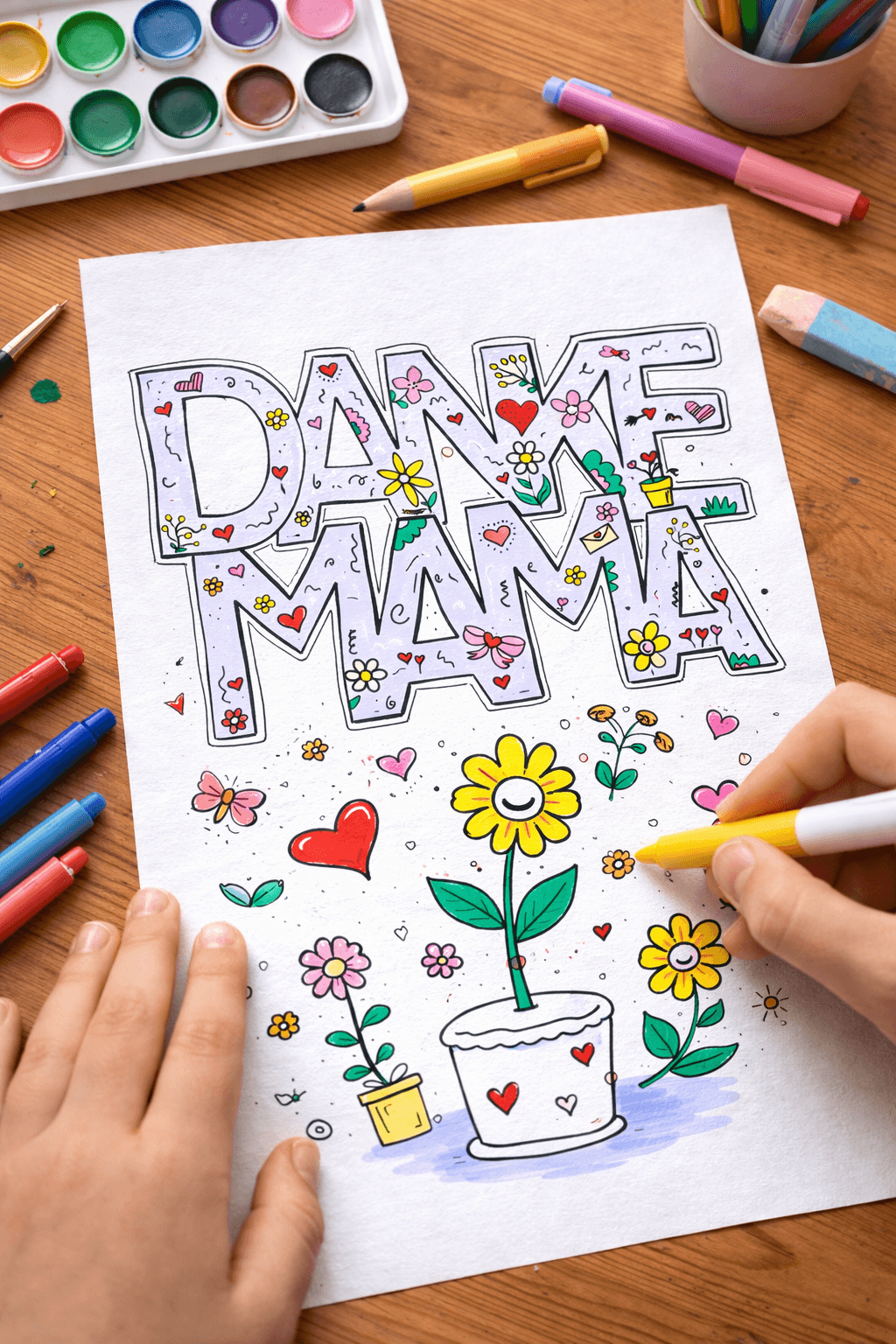 Muttertags Danke Mama