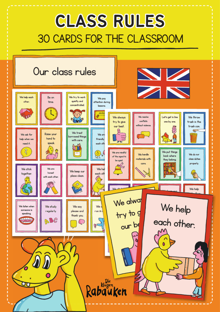 Klassenregeln Englisch