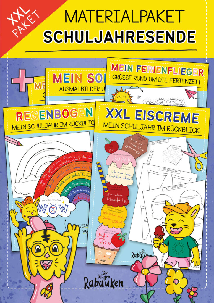 Schuljahresende Materialpaket