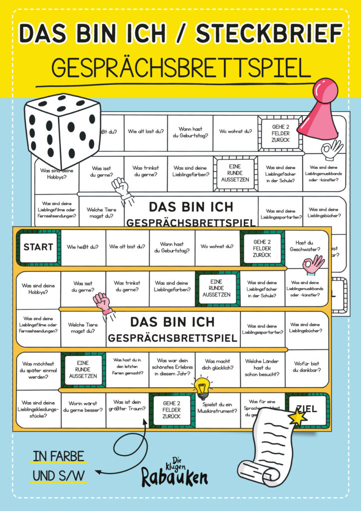 Das bin ich Brettspiel