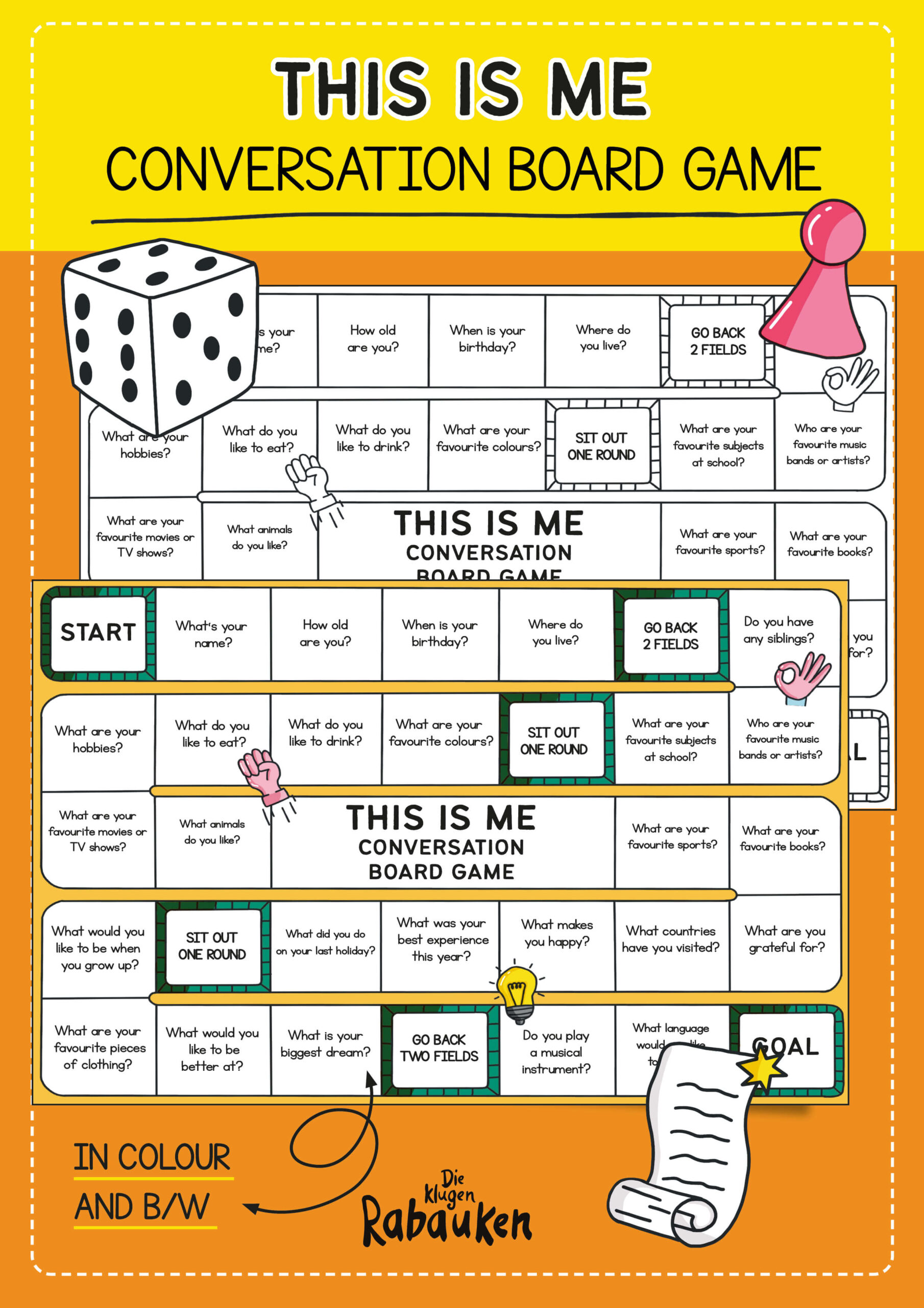 This is Me – Conversation Board Game