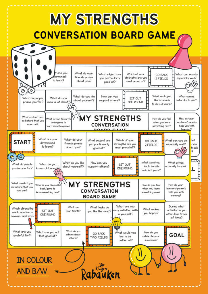 Englisch stärken Deckblatt spiel