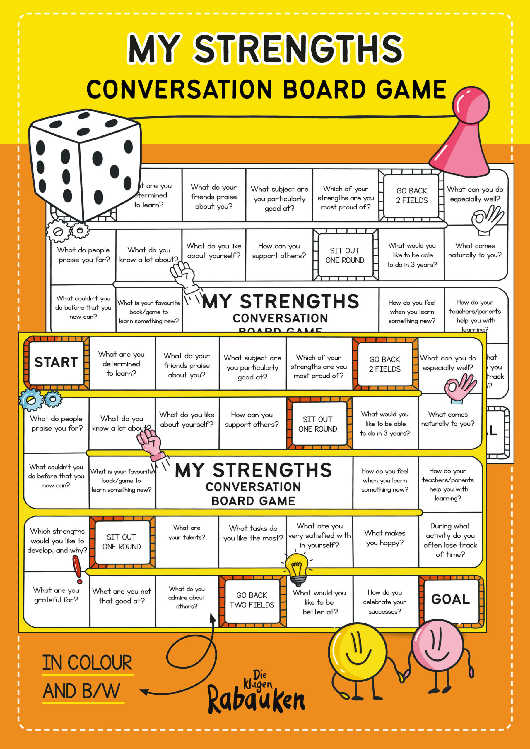 My Strengths – Conversation Board Game