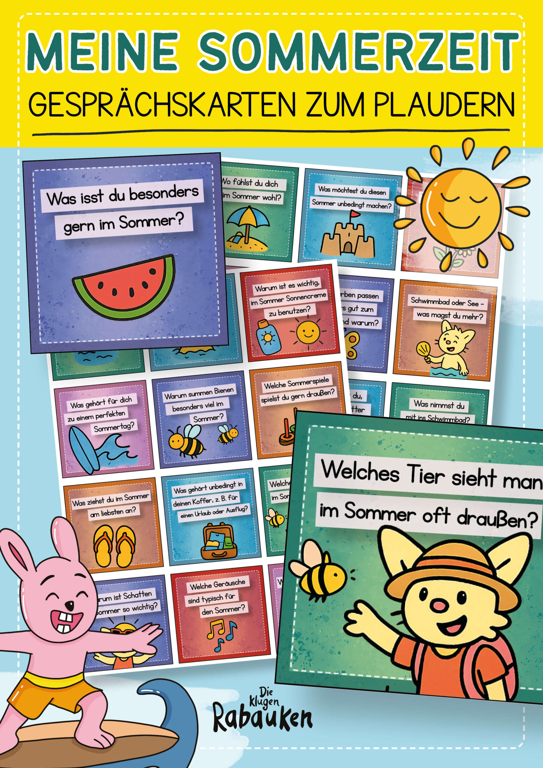 Meine Sommerzeit – Gesprächskarten zum Plaudern