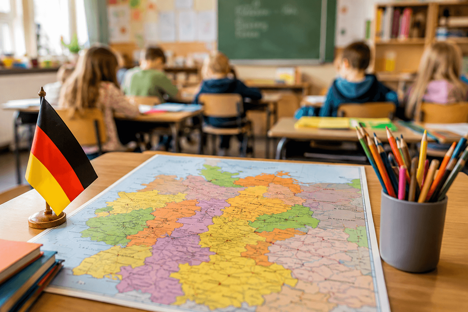 
Deutschland Unterrichtsmaterial Klassenraum