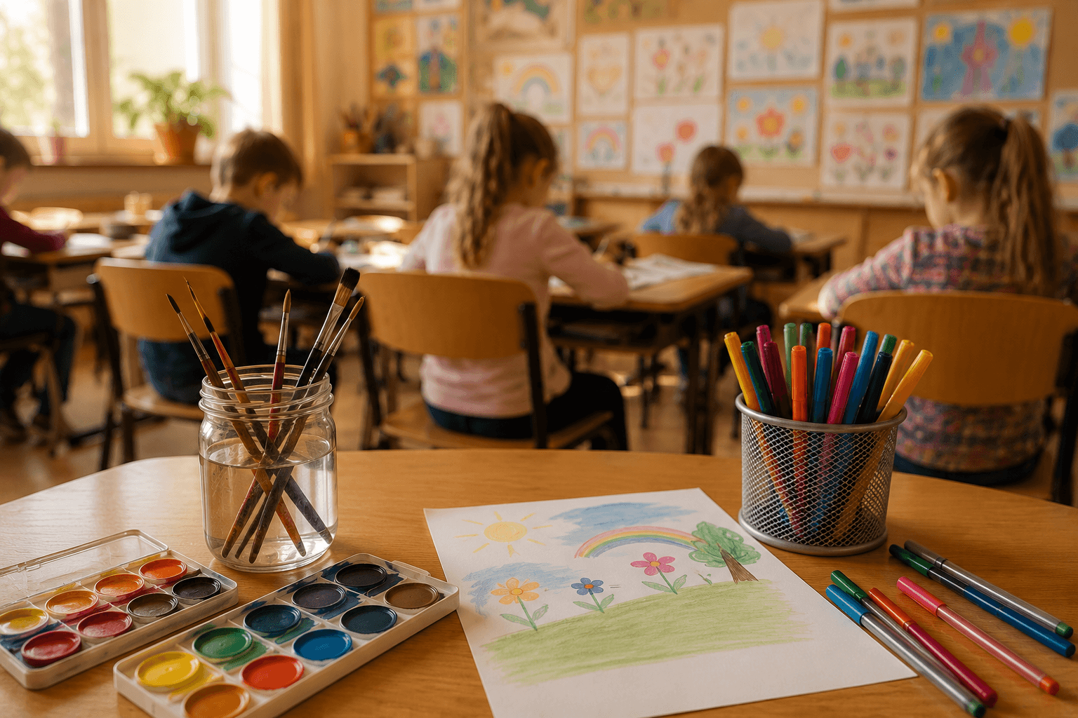 Kunst Unterrichtsmaterial Klassenraum