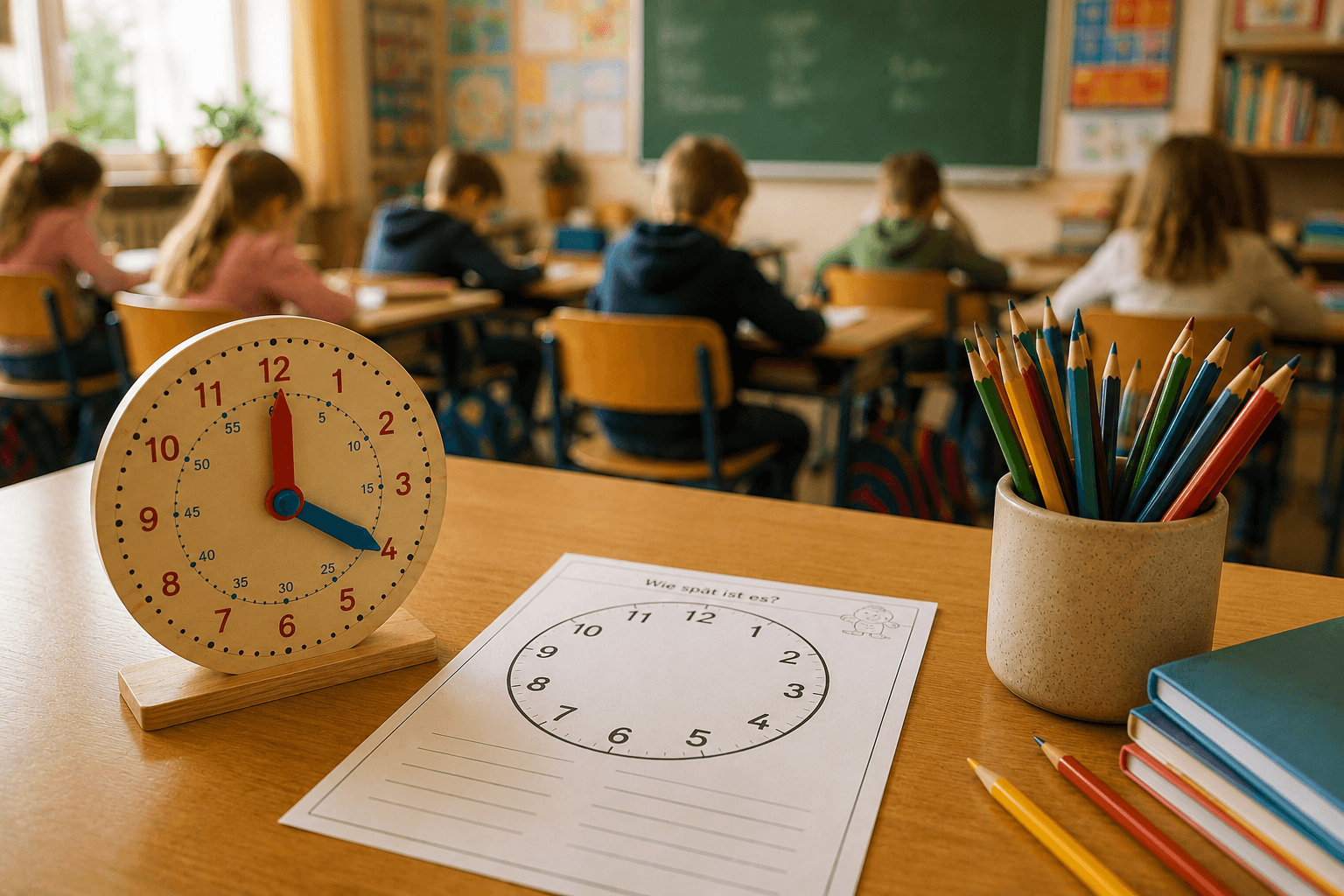 Uhrzeit Unterrichtsmaterial für die Grundschule - Die Klugen Rabauken