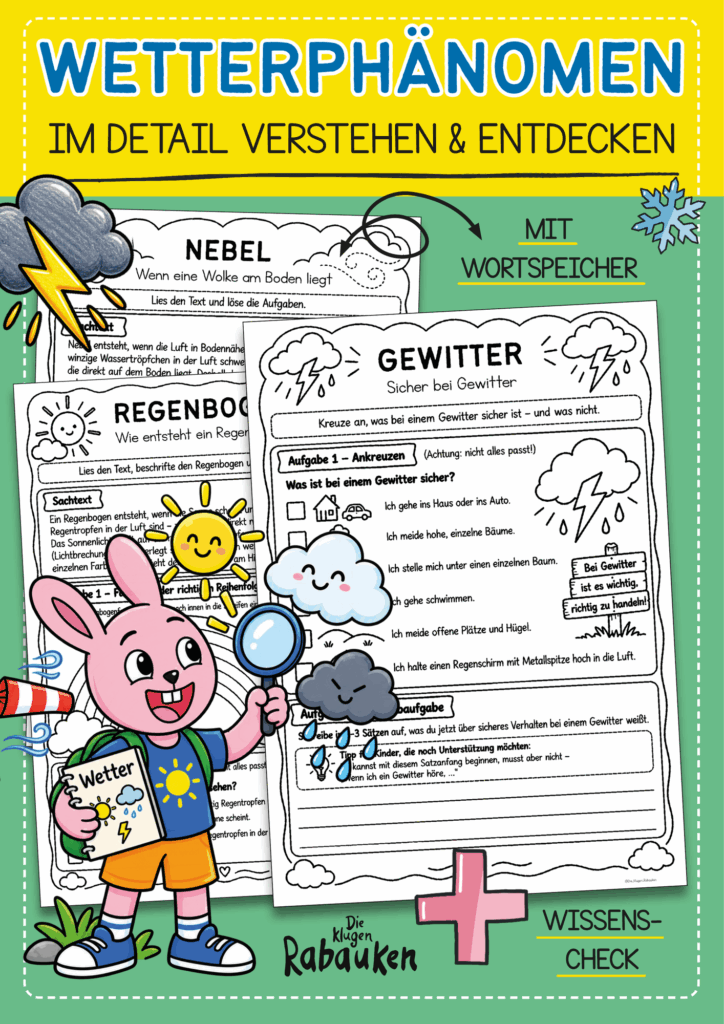 wetterphaenomene grundschule sachunterricht