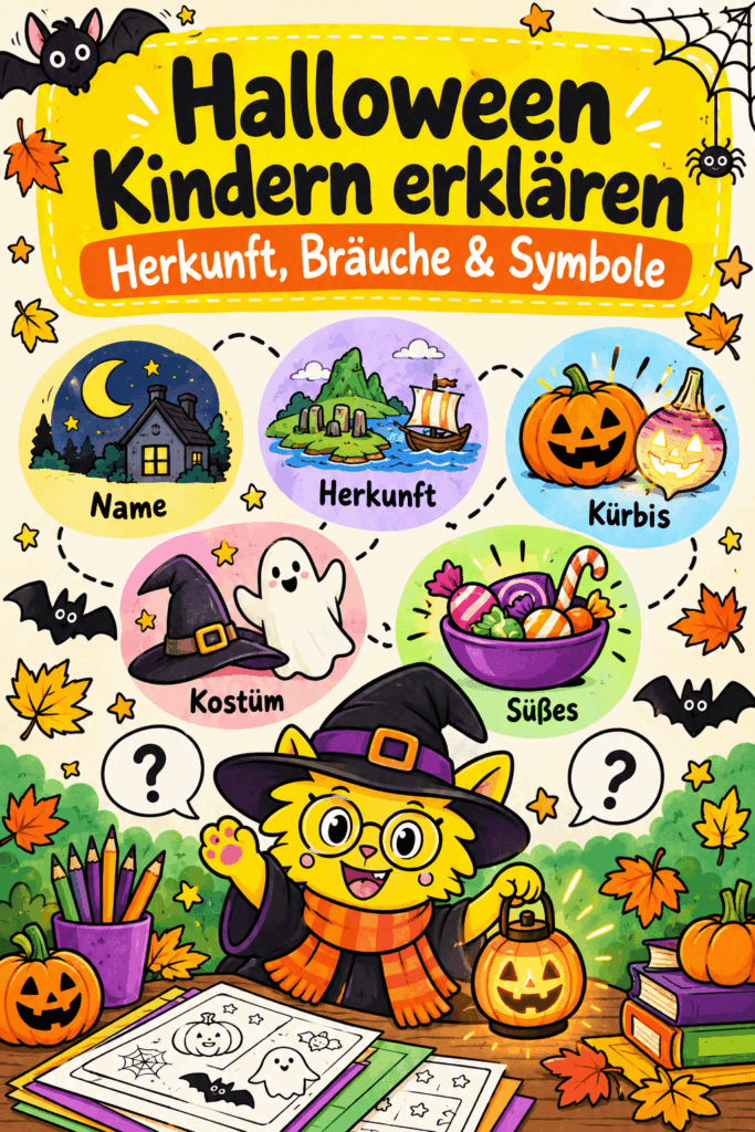 Halloween Kindern erklären – Herkunft, Bräuche und Symbole kindgerecht